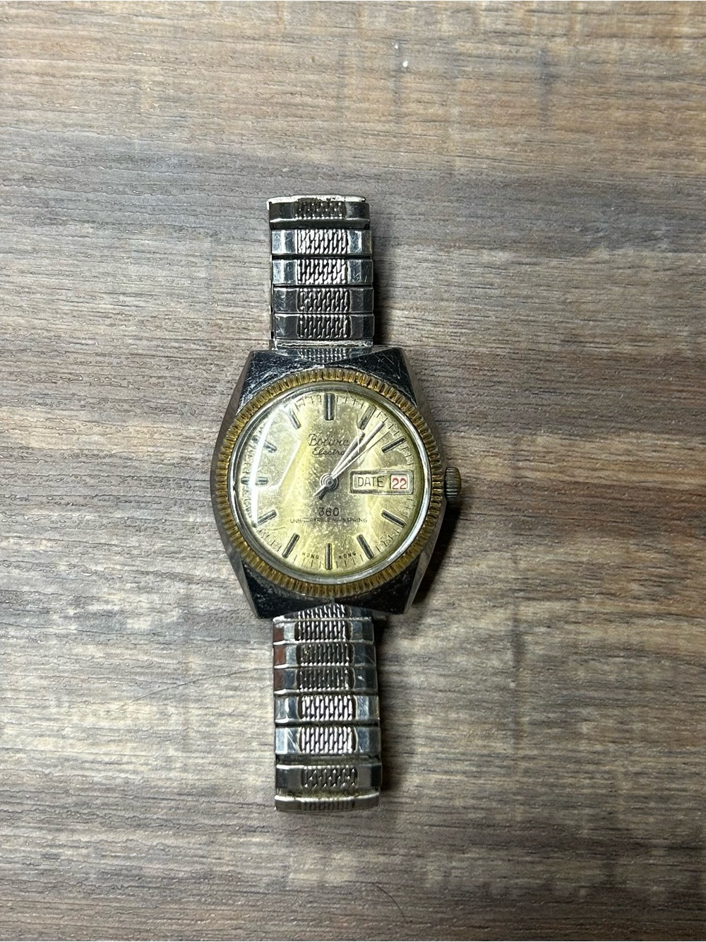Vintage Bulova Electra 360 Men’s Mechanical Vintage